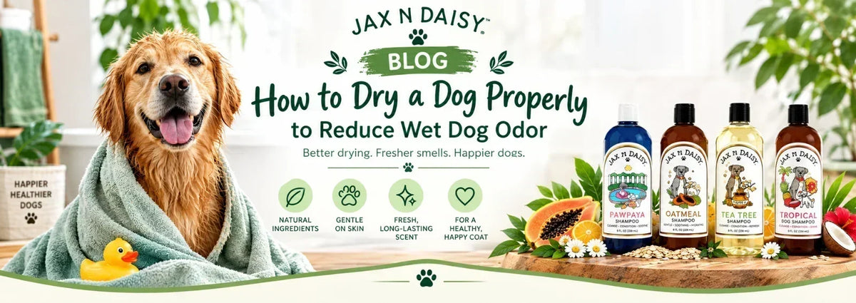 How to Dry a Dog Properly to Reduce Wet Dog Odor