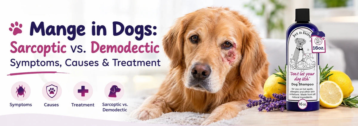 Mange in Dogs: Sarcoptic vs. Demodectic Symptoms, Causes & Treatment