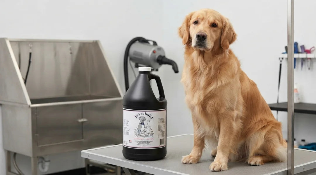 Anti-Itch Dog Shampoo Gallon – Bulk Antifungal Formula – Jax n