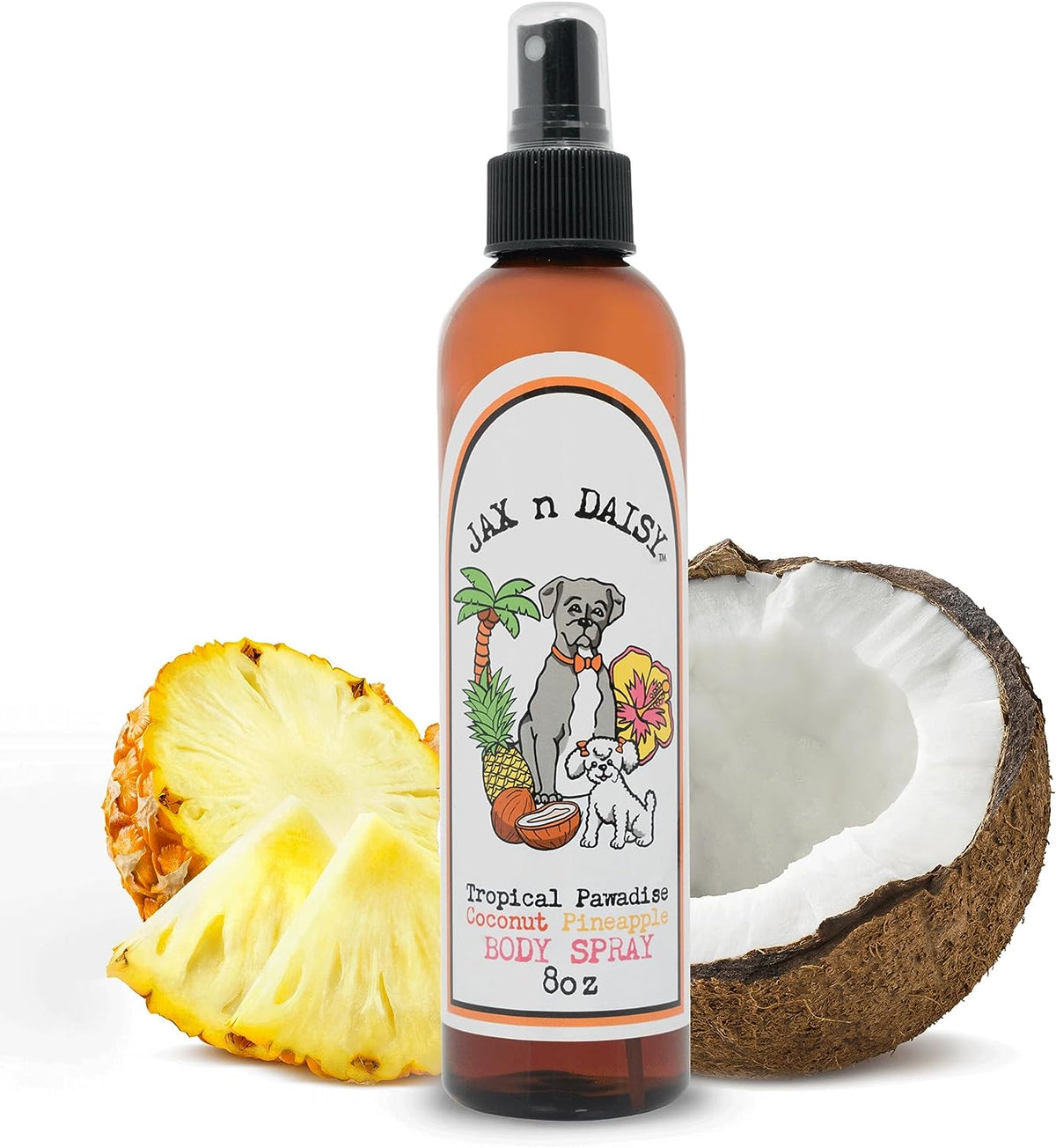 Tropical Pawadise Dog Spray -Coconut Pineapple Freshening Spray, 8oz