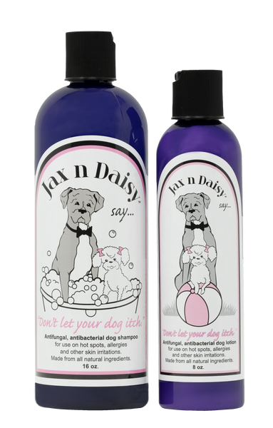 Jax n Daisy Dog Shampoo Lotion 2 pack Jax n Daisy Inc