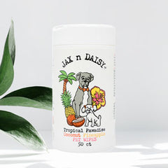 Tropical Pawadise Pet Wipes – All-Purpose Grooming Wipes for Dogs & Cats