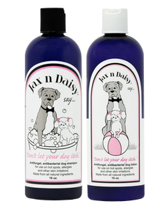 The Jumbo Pack – Anti-Itch Dog Shampoo & Dog Lotion, 16oz Each