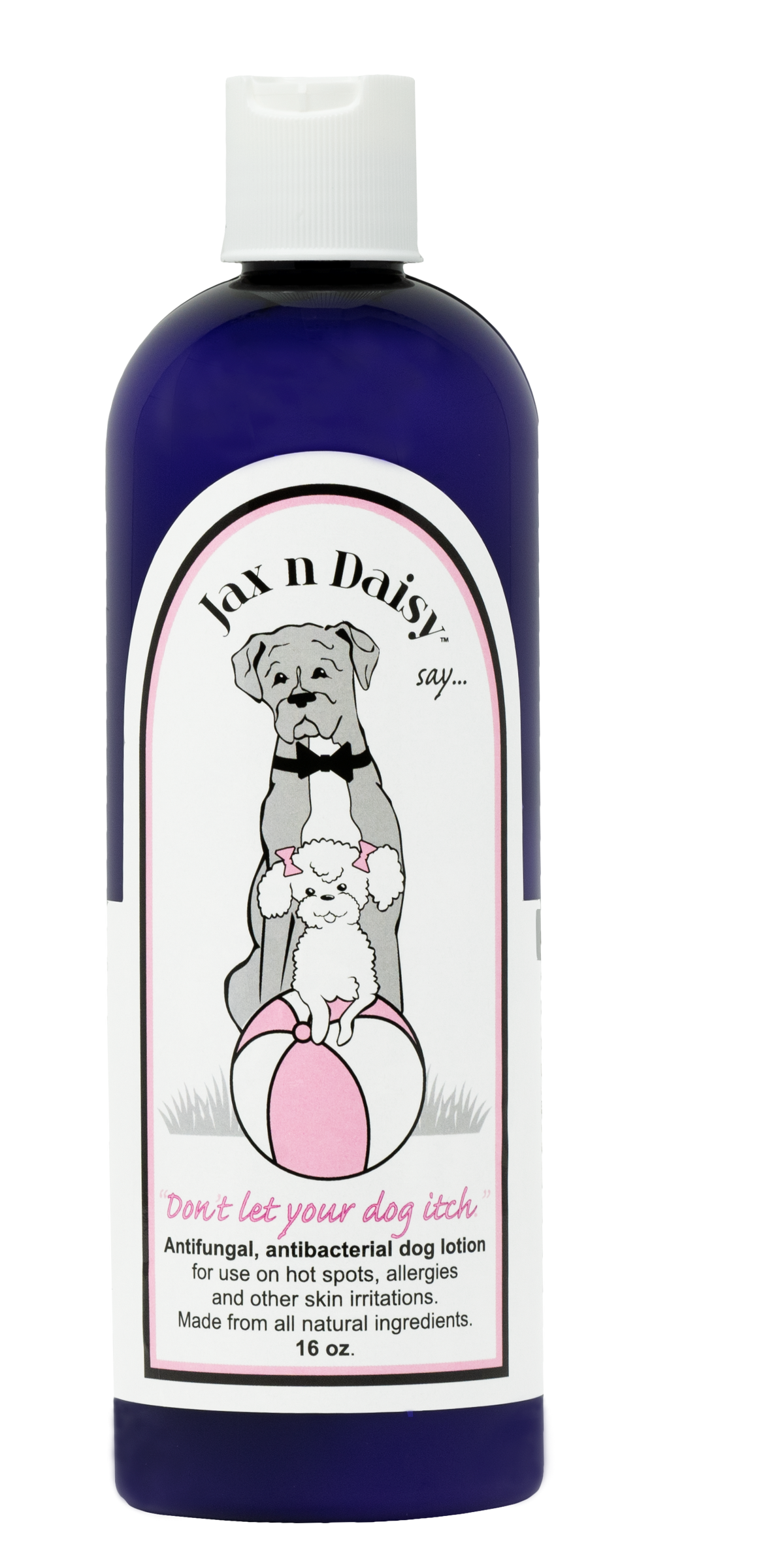 Don't Let Your Dog Itch – Dog Lotion for Dry Skin & Hot Spots, 16oz