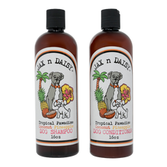 Tropical Pawadise Coconut Pineapple Dog Shampoo & Conditioner Set